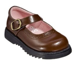 Brown Mary Janes