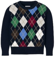 Boys Argyle Sweater